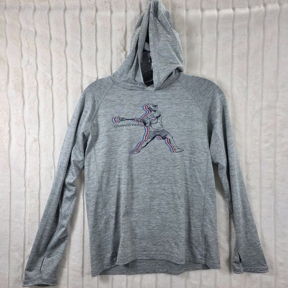 Vineyard Vines Other - Vineyard Vines Boys Long Sleeve Hooded Casual Crew Neck Lightweight Size M